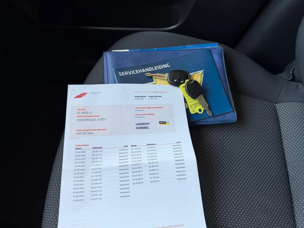 Hoofdafbeelding Chevrolet Aveo