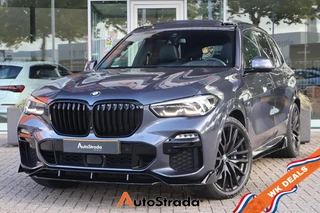 BMW X5 (g05) xDrive45e M-Sport 394pk | Skylounge | Harman/Kardon | TV Scherm | 360 Camera | Trekhaak | Softclose 