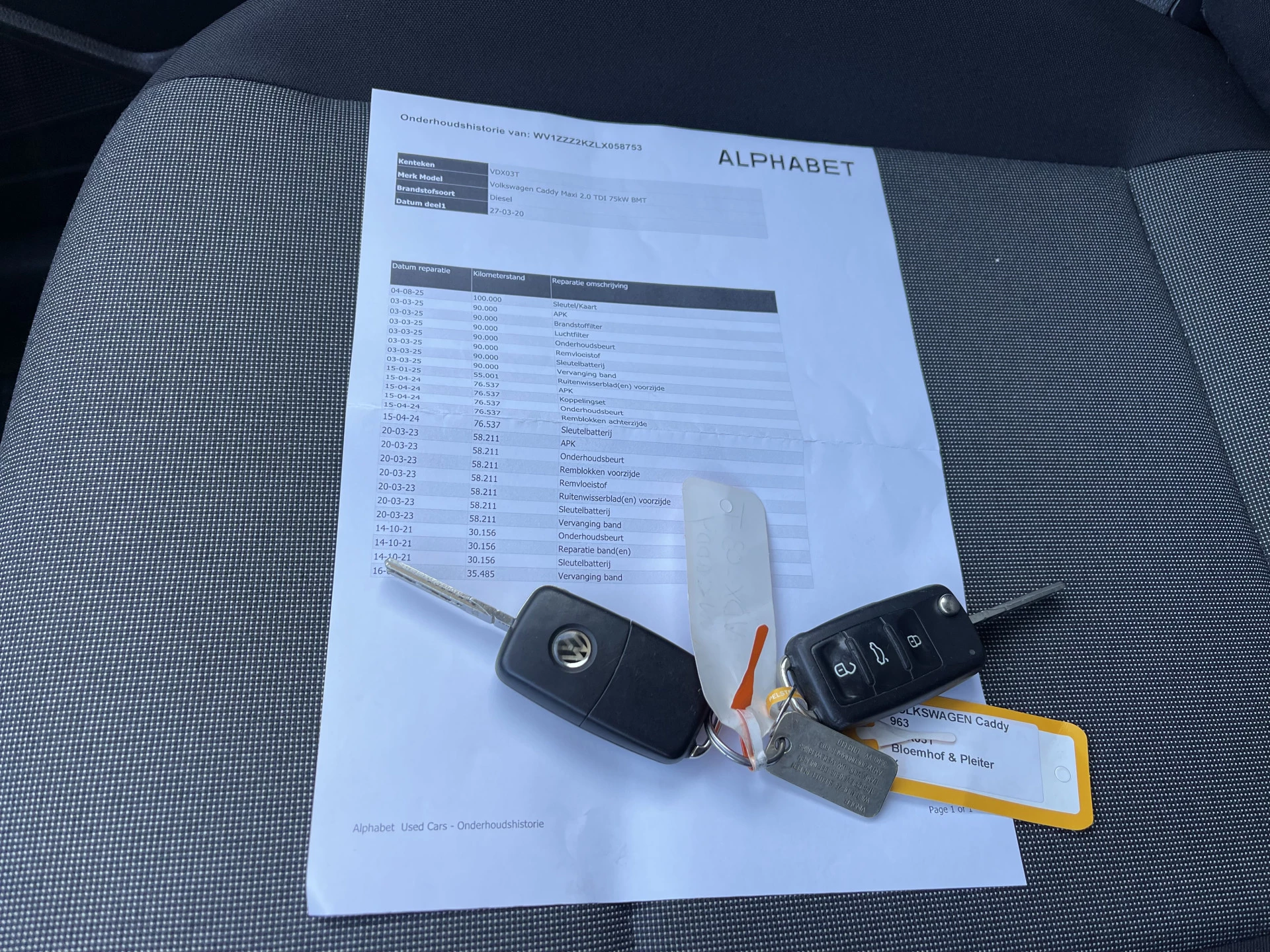 Hoofdafbeelding Volkswagen Caddy