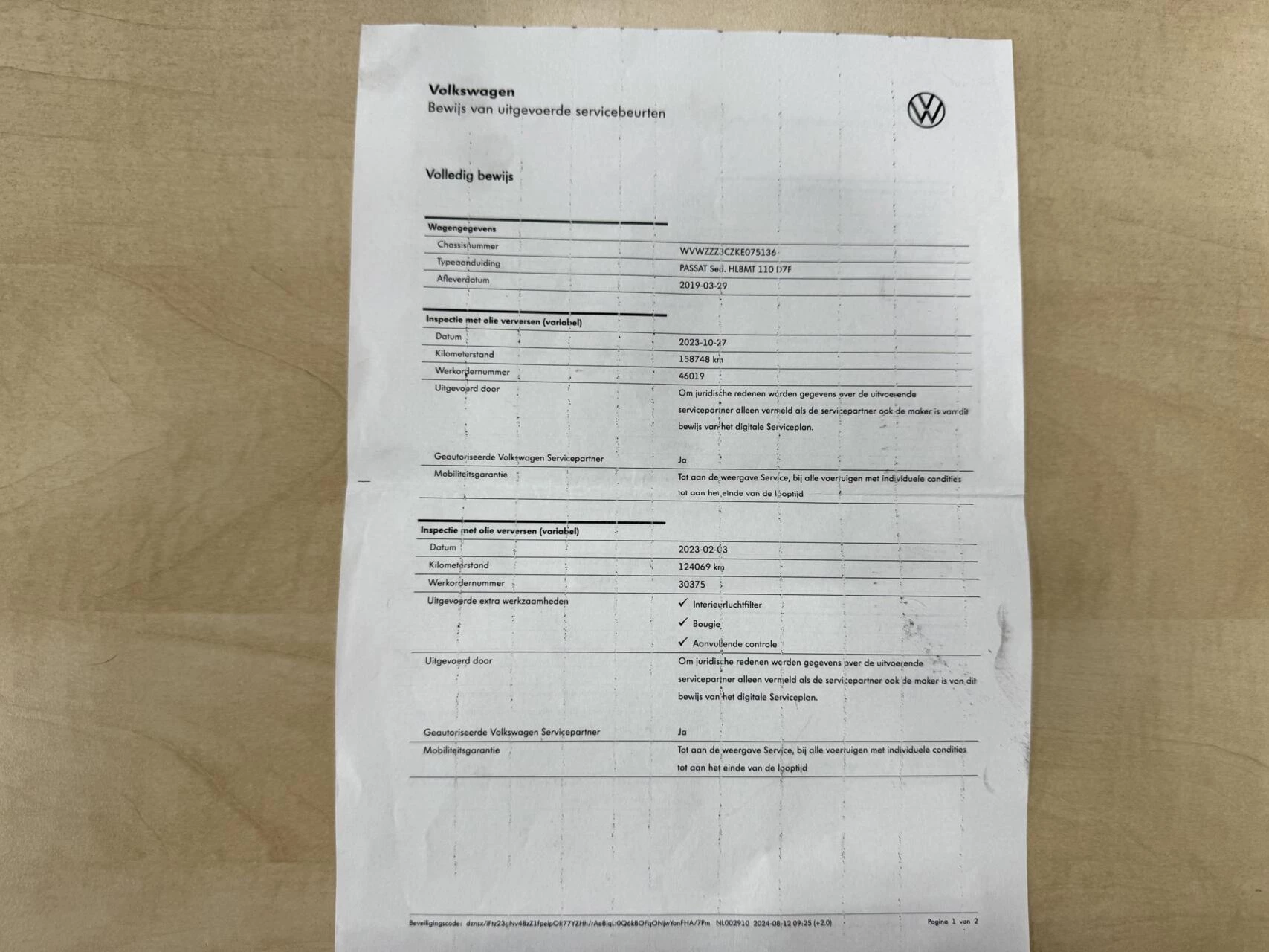 Hoofdafbeelding Volkswagen Passat