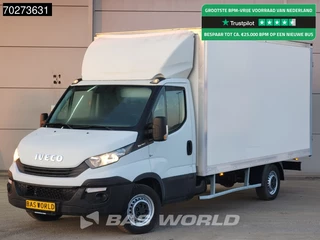 Iveco Daily 35S16 Bakwagen 160PK Achterdeuren Airco Cruise Meubelbak Koffer 18m3 Airco Cruise control