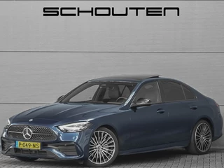 Mercedes-Benz C-Klasse 200 Launch Edition AMG Line Pano Trekhaak Camera Stoelverw