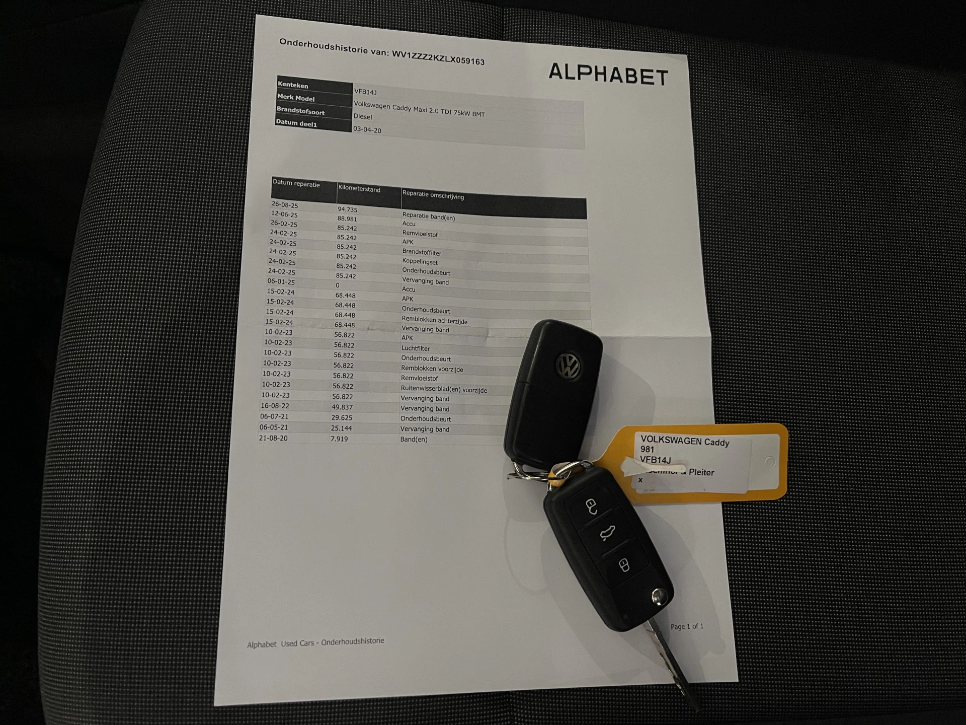 Hoofdafbeelding Volkswagen Caddy