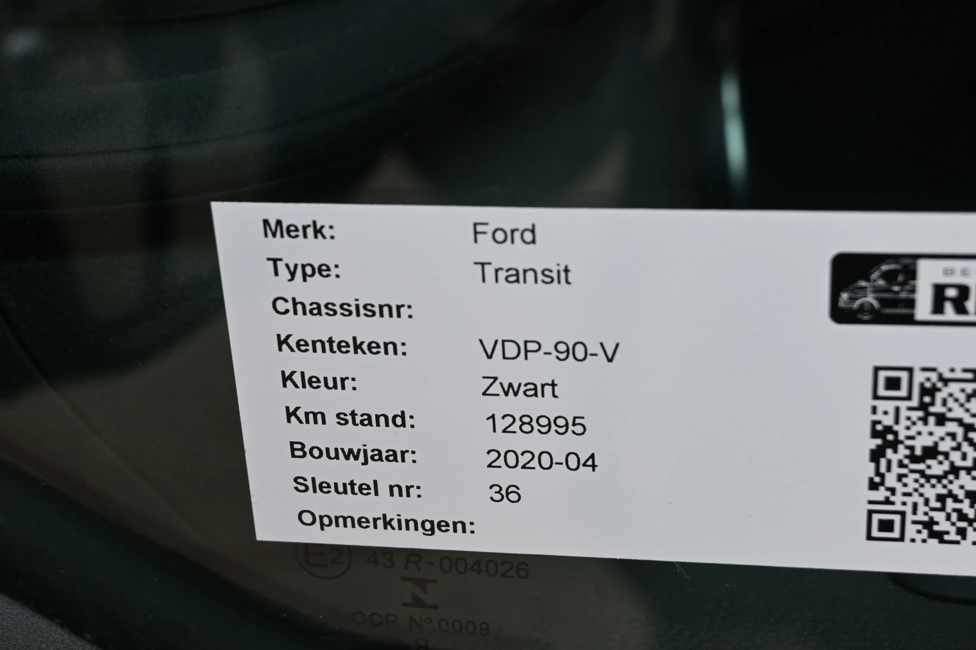 Hoofdafbeelding Ford Transit