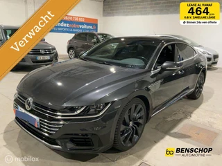 Hoofdafbeelding Volkswagen Arteon Volkswagen Arteon 2.0 TSI R-Line Panodak Virtual Memory Leer Carplay Navi Camera LED
