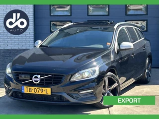 Volvo V60 2.0 D4 191pk AUTOM. R-Design EXPORT/ HANDEL I OPENDAK I LEER