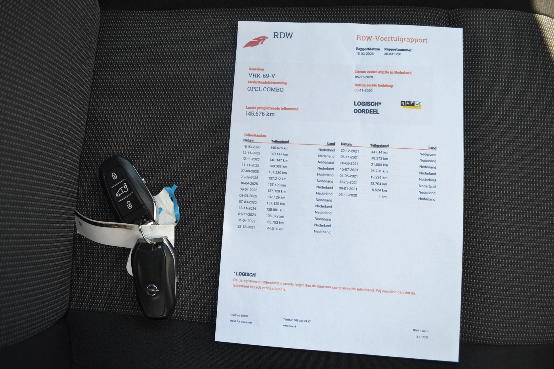 Hoofdafbeelding Opel Combo