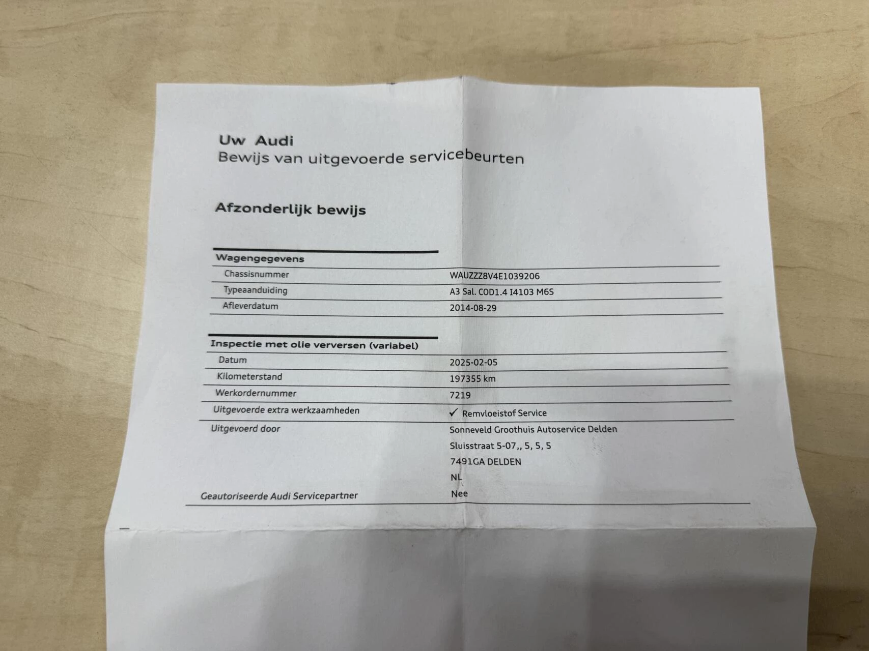 Hoofdafbeelding Audi A3