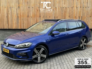 Volkswagen Golf Variant 1.5 TSI R-line Automaat | Panoramdak | Lederen bekleding | Stoel en stuurverwarming | Virtual cockpit | Parkeersensoren voor en achter | Achteruitrijcamera | LED verlichting adaptief