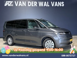 Volkswagen Multivan 1.4 eHybrid Automaat Personenbus L2H1 Panoramadak | 2x Zijdeur | Camera | Navigatie | Apple Carplay Adaptieve Cruisecontrol, LED, Parkeersensoren
