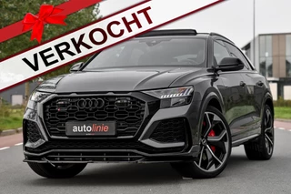 Audi Q8 4.0 TFSI RS Q8 quattro. Maxton, Pano, Softcl, Carbon, Alcantara hemel, 4W sturing, Koeling, Leder Design, Trekh, HUD, 360!