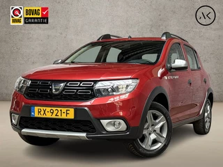 Hoofdafbeelding Dacia Sandero Stepway Dacia Sandero Stepway 0.9 TCe SL Automaat (NAVIGATIE, CAMERA, TREKHAAK, SPORTSTOELEN, CRUISE, ELEK RAMEN, NIEUWE APK, NIEUWSTAAT)