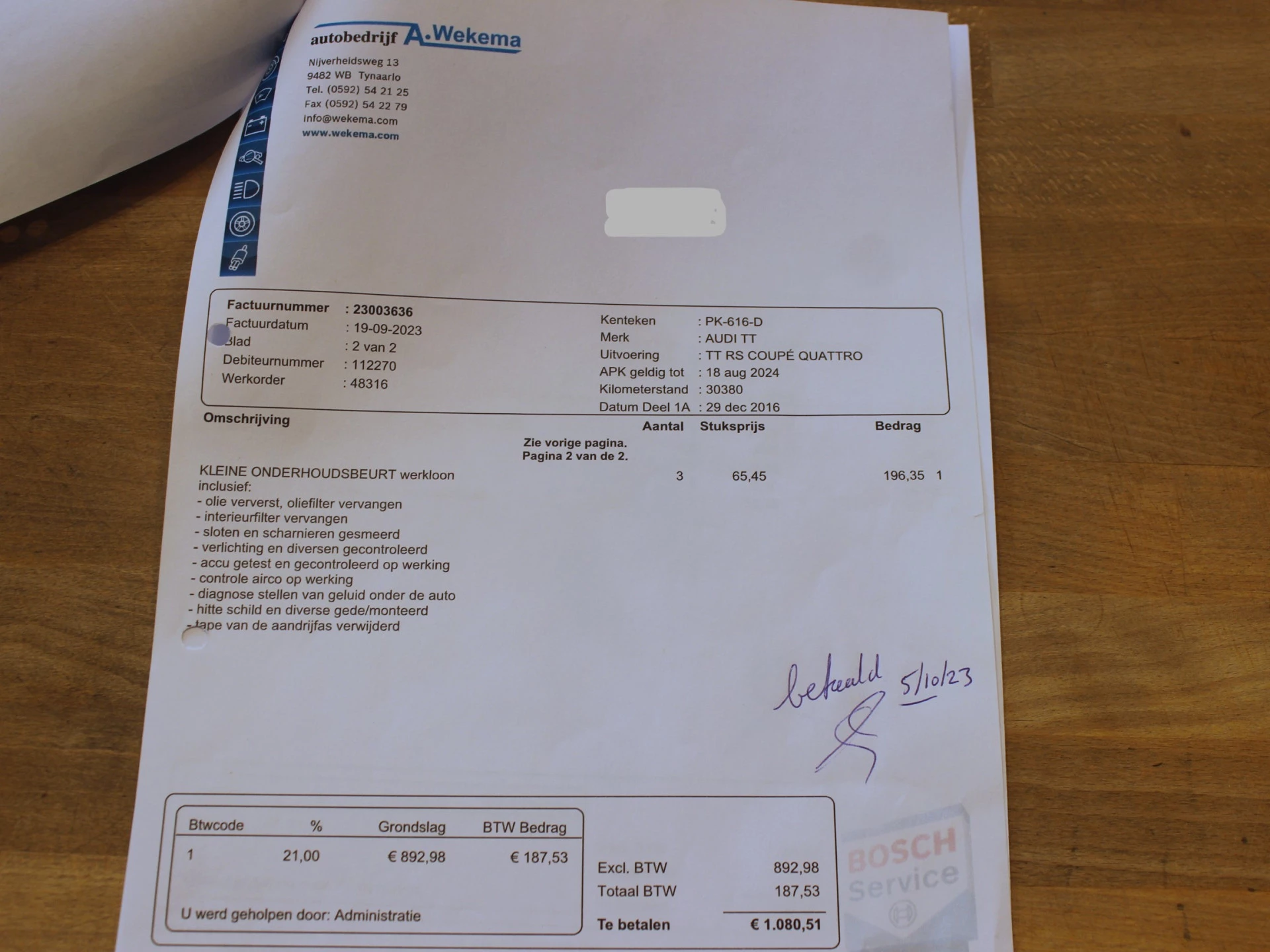 Hoofdafbeelding Audi TT