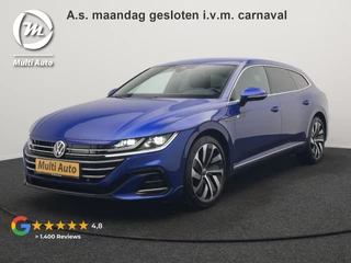 Volkswagen Arteon Shooting Brake 1.4 TSI eHybrid R-Line Plug In Hybrid 218pk Dealer O.H PHEV | Trekhaak Af Fabriek | Adaptive Cruise | 360 Camera | IQ Light | Alcantara Sportstoelen Message & Verwarmd | Blis | Apple Carplay | Navigatie | Virtual | DAB |