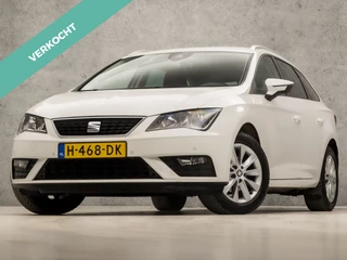 Hoofdafbeelding SEAT Leon SEAT Leon ST 1.0 TSI Sport (APPLE CARPLAY, NAVIGATIE, CLIMATE, CAMERA, GETINT GLAS, SPORTSTOELEN, KEYLESS, DAB+, CRUISE, LANE ASSIST, NIEUWSTAAT)