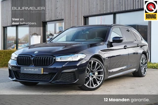 BMW 5-serie Touring 530e Business Edition Plus M | M Pakket | Shadow Line | Elektrische trekhaak | Stoel en stuurwielverwarming | Sfeerverlichting | Laser koplampen | Elektrisch verstelbare stoelen met geheugen | Cruise Control | DAB |