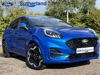 Ford Puma 1.0 EcoBoost Hybrid ST-Line X 155pk Automaat | Panoramadak | Afneembare trekhaak | Winter Pack | Adaptive cruise control | 360 graden camera | Bang&Olufsen | Elektrsiche achterklep | Matrix LED