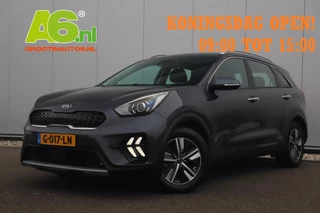 Kia Niro 1.6 GDi Hybrid DynamicLine 140PK Automaat Half Leder Navigatie Camera Adaptive Cruise Clima Carplay Android