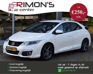 Hoofdafbeelding Honda Civic Honda Civic 1.4 Elegance ACTIE !! ACTIE !! ACTIE Navi Camera 1 Ste Eigenaar Stoelverwarming