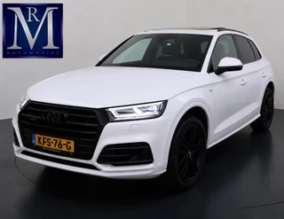 Audi Q5 55 TFSI e quattro Competition 32.000KM! |PANO| ELEKTRISCHE TREKHAAK| ELEK. ACHTERKLEP |MASSAGE| ADAPTIVE CRUISE| CAMERA| NET ONDERHOUD GEHAD RIJKLAAR INCL. 12 MND BOVAG GARANTIE| SFEERVERLICHTING