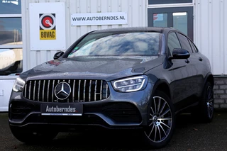 Mercedes-Benz GLC Coupé 300e 4MATIC AMG Plug in Hybride PHEV 9G-Aut.*BTW*Perfect Onderh.*1ste Eig.*AMG Ext/int/Sport Leder/Stoelverw./Navi/LED/Xenon/DAB/Apple Carplay-android/Camera/Elek. Klep/Parkeersens.V+A/19 inch LM*