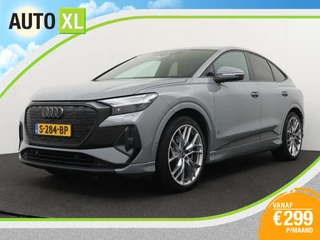 Audi Q4 Sportback e-tron 40 S-Line 77 kWh SOH 95% RS-Zetels Adapt.Cruise Warmtepomp