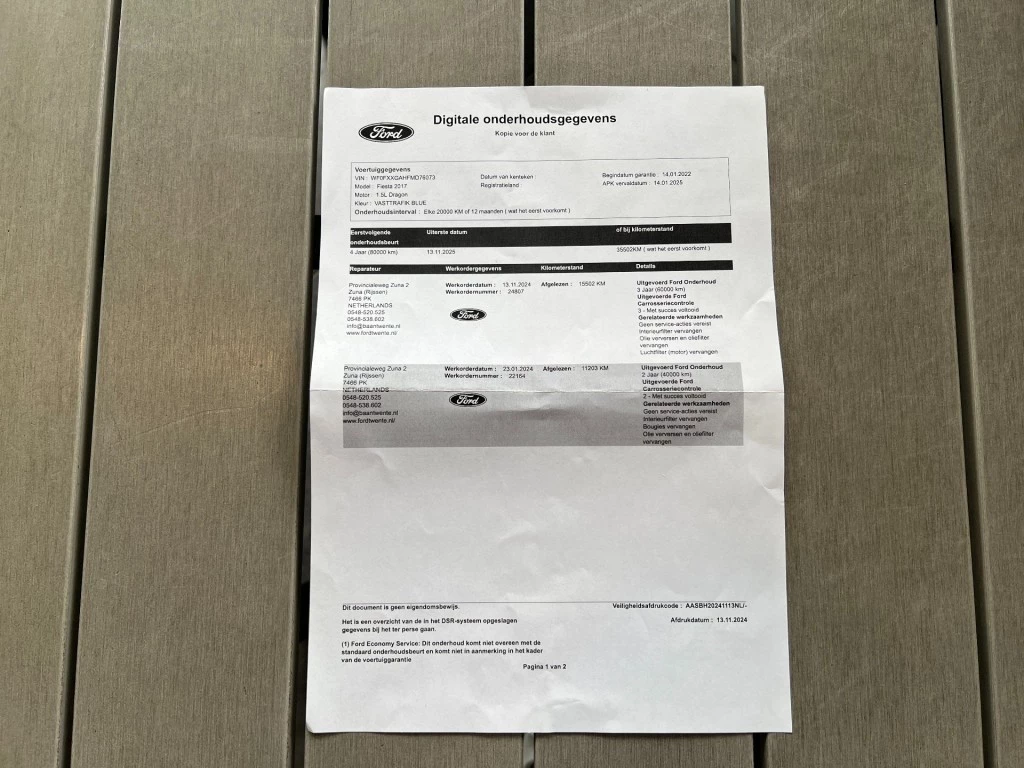 Hoofdafbeelding Ford Fiesta