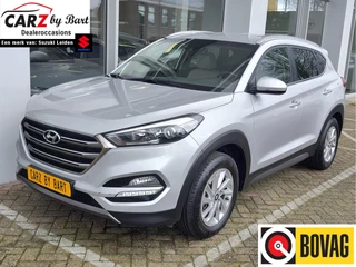 Hyundai Tucson 1.6 GDi PREMIUM Trekhaak | Beige leder | Keyless | Navi