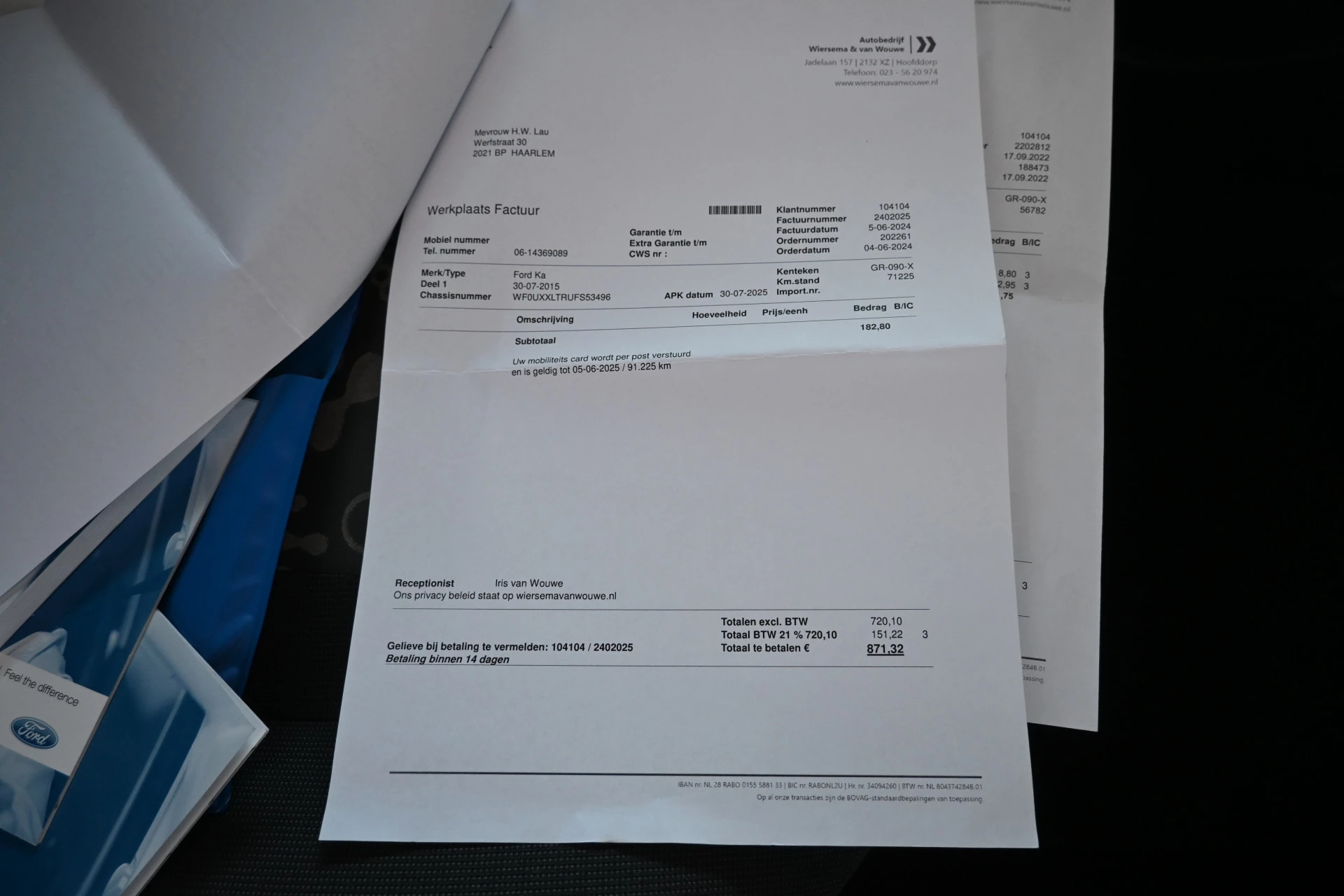 Hoofdafbeelding Ford Ka