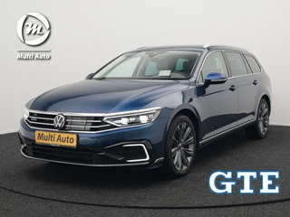 Volkswagen Passat Variant GTE Highline Plug In Hybrid 218pk PHEV | Trekhaak af Fabriek | Adaptive Cruise | Head Up | Lederen Sportstoelen Massage | Apple Carplay | 18"L.M | Navi Full Map |