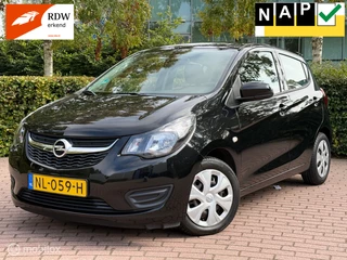 Opel Karl 1.0 Ecoflex 5DR 2017 Zwart Airco Cruise NAP 1E EIG