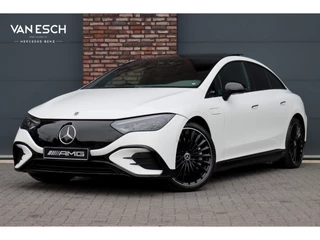Mercedes-Benz EQE 300 Premium AMG Line 89 kWh | Hyperscreen | Airmatic | Distronic+ | Memory | Burmester |  Digital Light | Panoramadak | Warmtepomp | Surround Camera | Augmented Reality | Leder | Keyless Go |