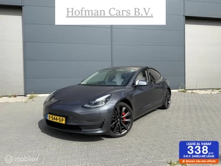 Tesla Model 3 Performance AWD 75 kWh Wit Leder Trekhaak 2019 Dual Motor
