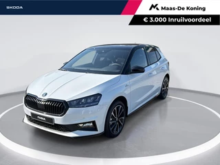 Škoda Fabia Monte Carlo 1.0 TSI 70 kW / 95 PK Hatchback 5 vers | 17'' Lichtmetalen Velgen | Verwarmbare voorstoelen | 1500,- inruilvoordeel!!