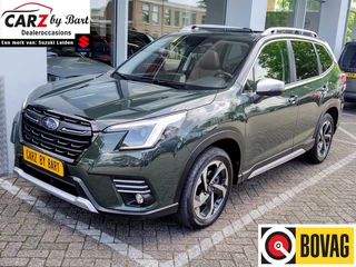 Hoofdafbeelding Subaru Forester Subaru Forester 2.0i e-BOXER PREMIUM AUTOMAAT Open dak | Cognac leder | Stuurverwarming