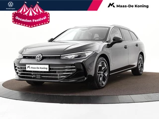 Hoofdafbeelding Volkswagen Passat Volkswagen Passat Variant 1.5 272pk DSG eHybrid Elegance Business · Leder · Massage · Stoelventilatie · Elek. Trekhaak · Elek. Achterklep · Apple/Android Car Play · Navigatie · 18'' Inch ·