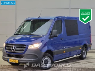 Mercedes Sprinter 314 CDI Automaat Dubbel Cabine L2H1 Trekhaak 7 zitplaatsen Airco Cruise Camera 7m3 Airco Dubbel cabine Trekhaak Cruise control