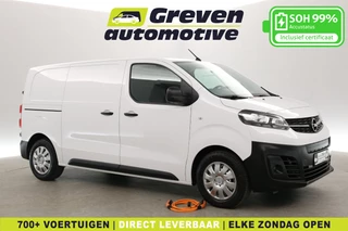 Opel Vivaro-e 75 kWh L2H1 | Snelladen | SOH 99% | Airco | Cruise | Carplay | 3 Zits | Parkeersens.