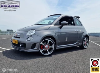 Abarth 595 1.4 T-Jet Cabrio NAVIGATIE - PARKEERSENSOREN - SPORT UITLAAT - LICHTMETALEN VELGEN