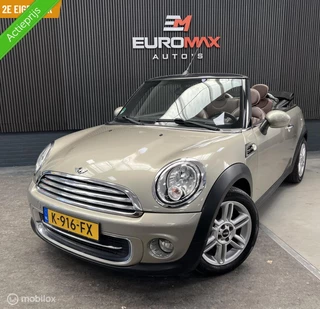 Mini Cabrio 1.6 Cooper Pepper 2e eigenaar - Airco - Cruise.