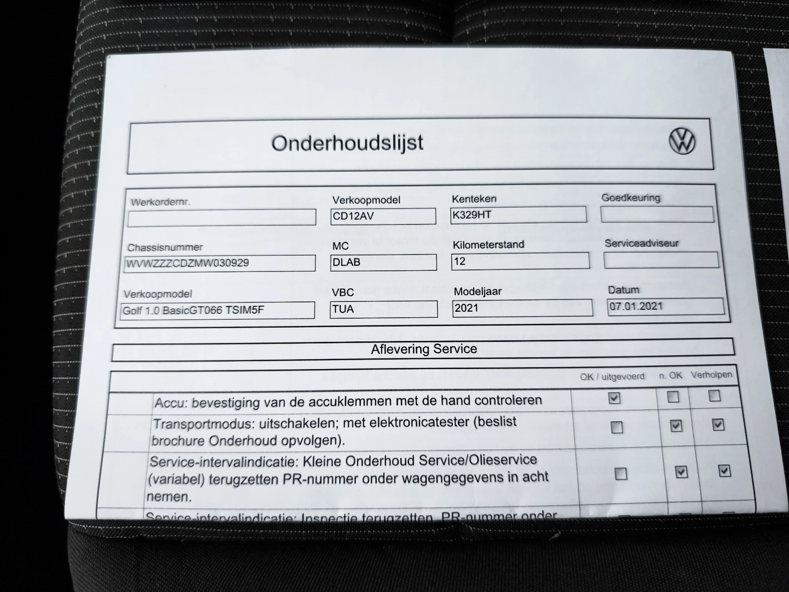 Hoofdafbeelding Volkswagen Golf