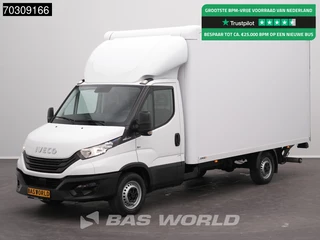 Iveco Daily 35S16 Automaat Laadklep 160PK Bakwagen Airco Camera Euro6 Meubelbak Koffer Airco