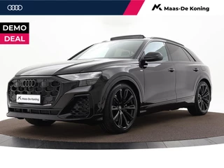Audi Q8 55 TFSI e quattro Pro Line S 394 pk · HD Matrix + Audi Laserlicht · Glazen Panoramadak · Digitale OLED achterlichten · Interieur carbon · Comfortsleutel