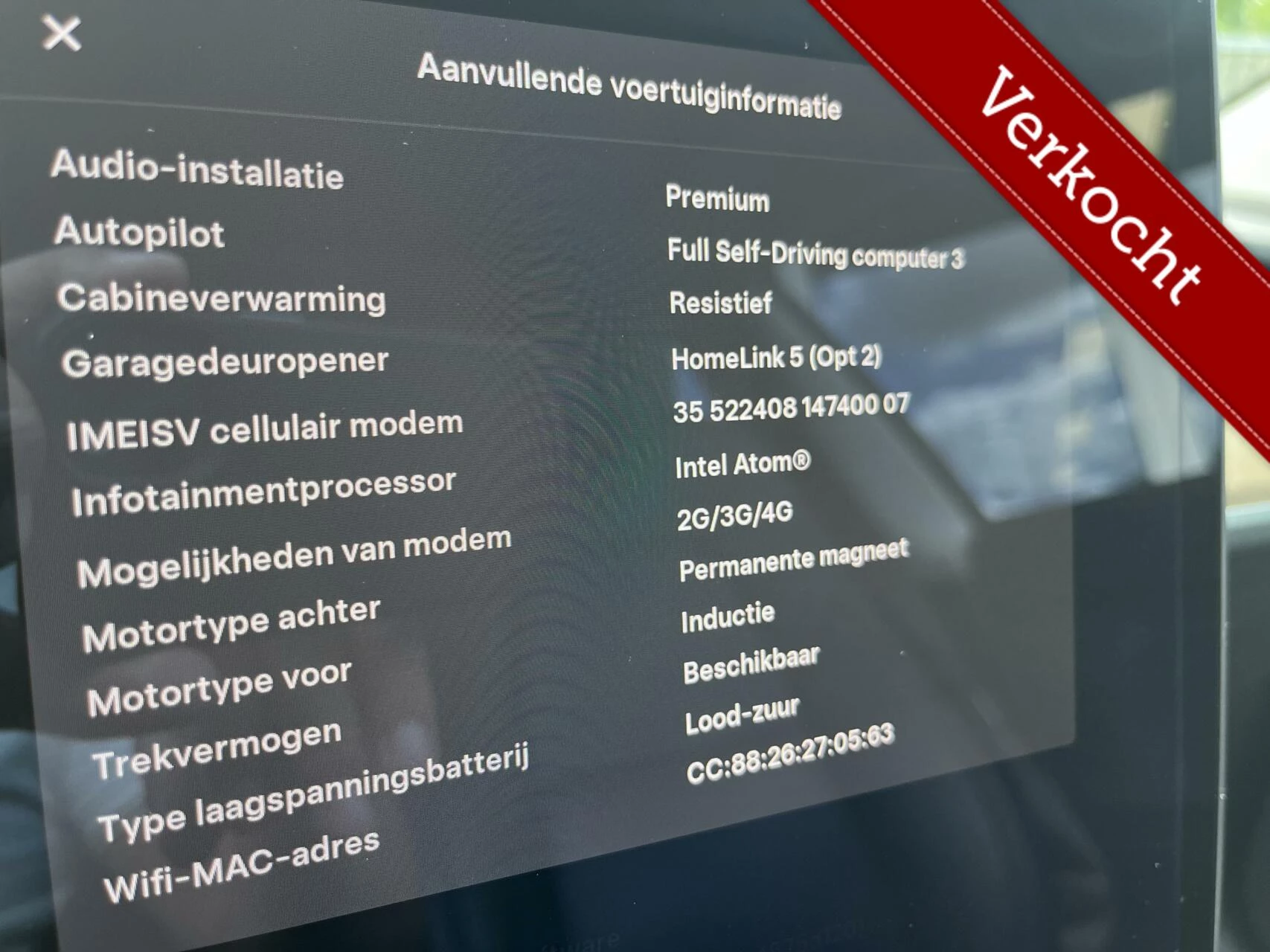 Hoofdafbeelding Tesla Model 3
