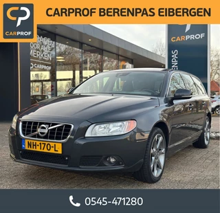Volvo V70 1.6 T4 Summum '' Trekhaak - PDC - Leer - Infotaimentsystem - Elek achterklep ''