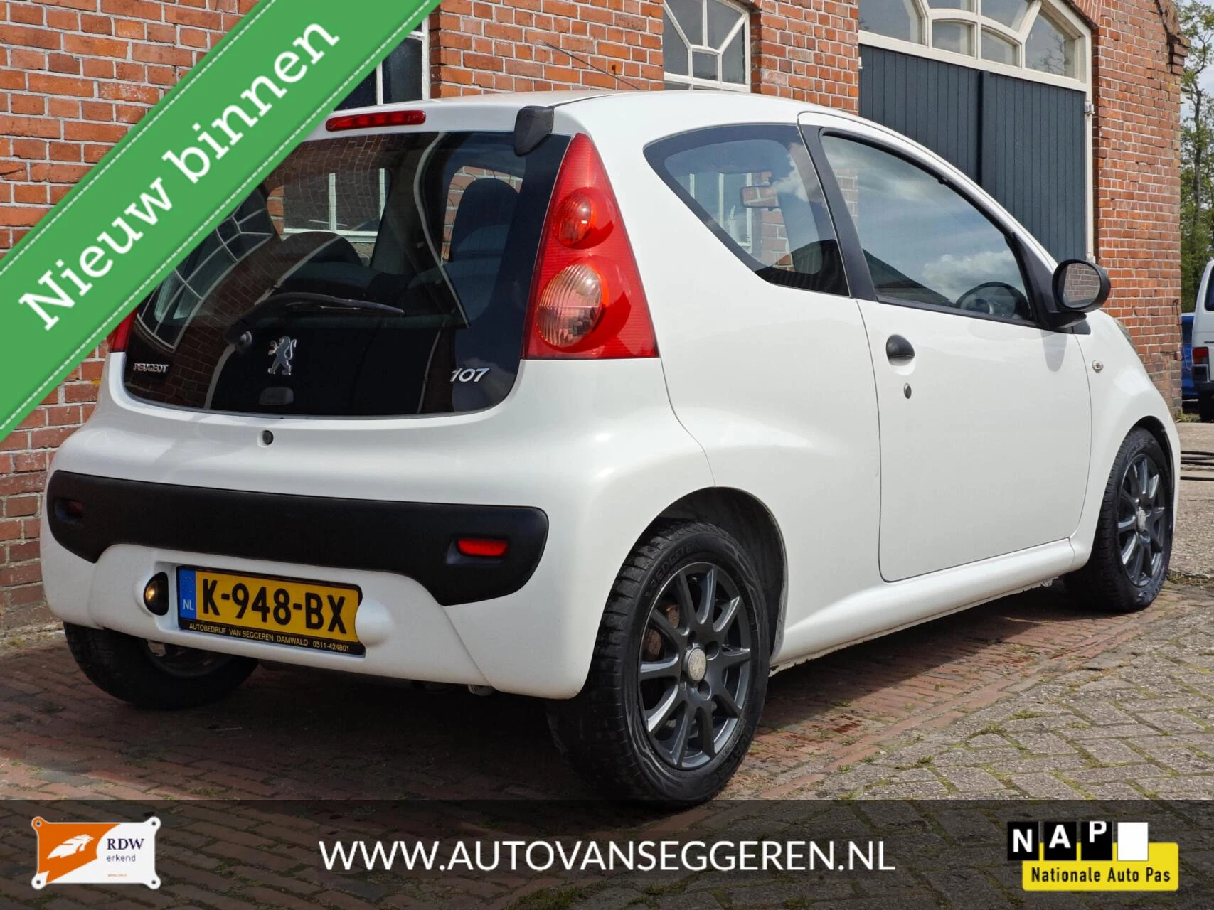 Hoofdafbeelding Peugeot 107