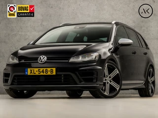 Volkswagen Golf Variant 2.0 TSI R 301Pk Automaat (PANORAMADAK, APPLE CARPLAY, NAVIGATIE, LEDER, KEYLESS, DYNAUDIO, CAMERA, ADAPTIVE CRUISE, MODE KNOP, GETINT GLAS, NIEUWSTAAT)