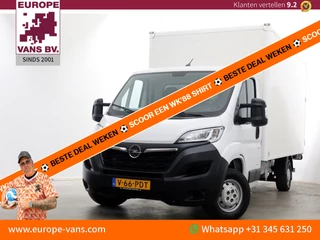 Opel Movano 2.2D 140pk Bakwagen met laadklep 1.060kg laadvermogen 08-2023