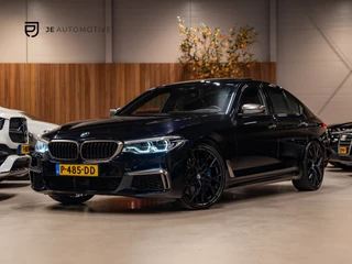 BMW 5-serie M550i xDrive High Executive, Pano, ACC, 360 Cam, Hud, 21" Velgen, Voll Led, H&K, Ambiënte, Digi Dash, Voll Onderhoud