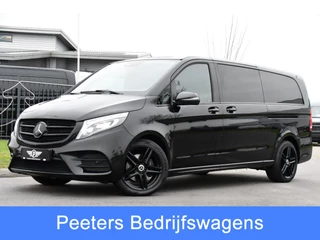 Mercedes-Benz V-Klasse 250d 4-MATIC Extra Lang Avantgarde Black Edition Adaptieve Cruise, Camera, Automaat, LED, 190PK, 2 x Schuifdeur, Leder, Trekhaak, UNIEK!